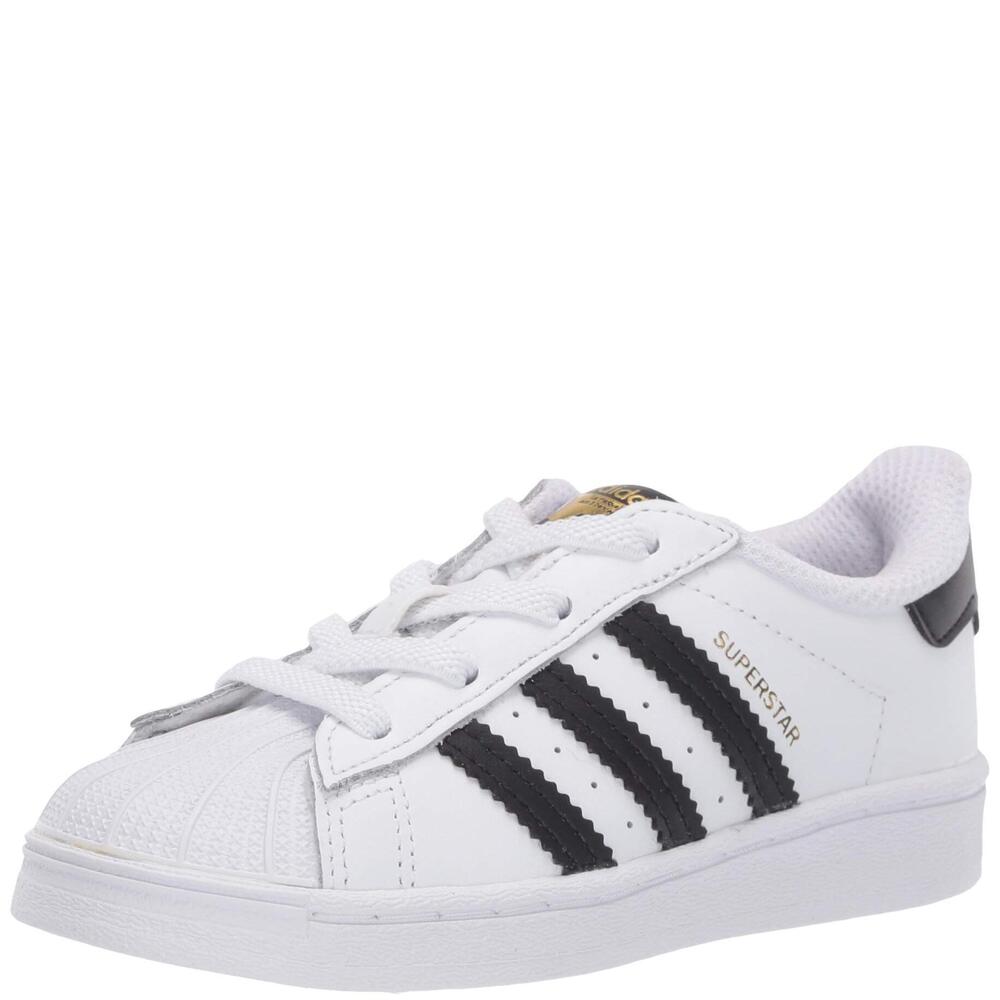 adidas Originals child Superstar Elastic Sneaker White/Black/White 6 Toddler US